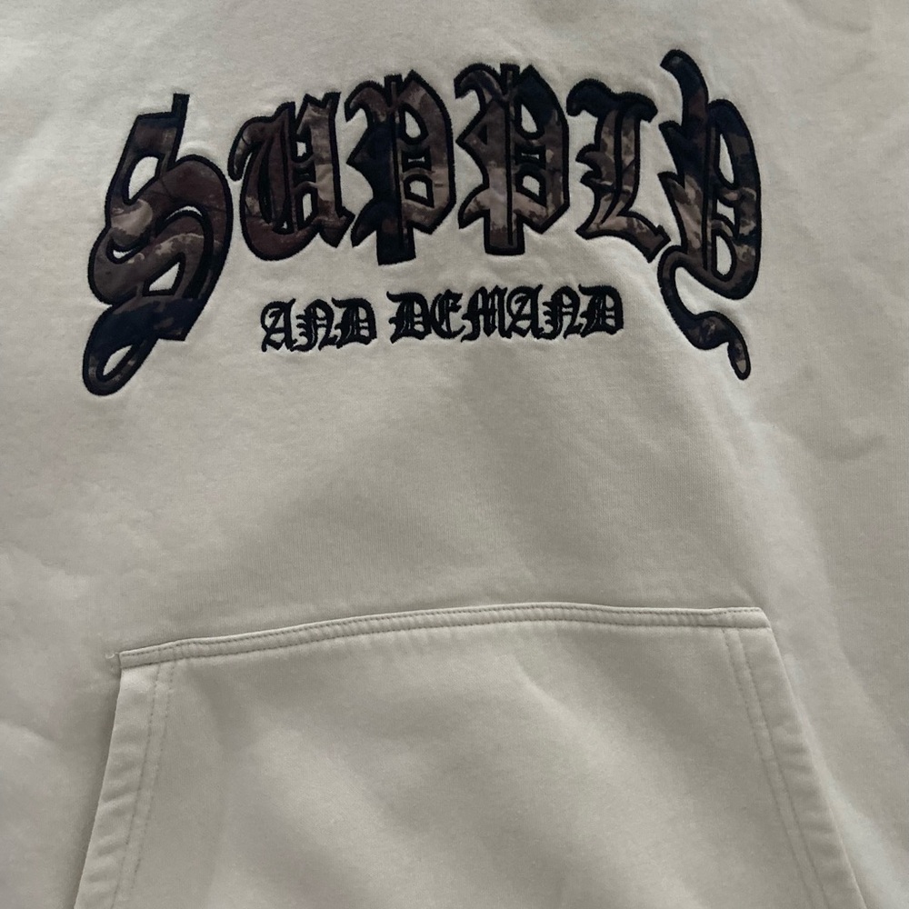 Supply and Demand Cream Lightweight Jacket